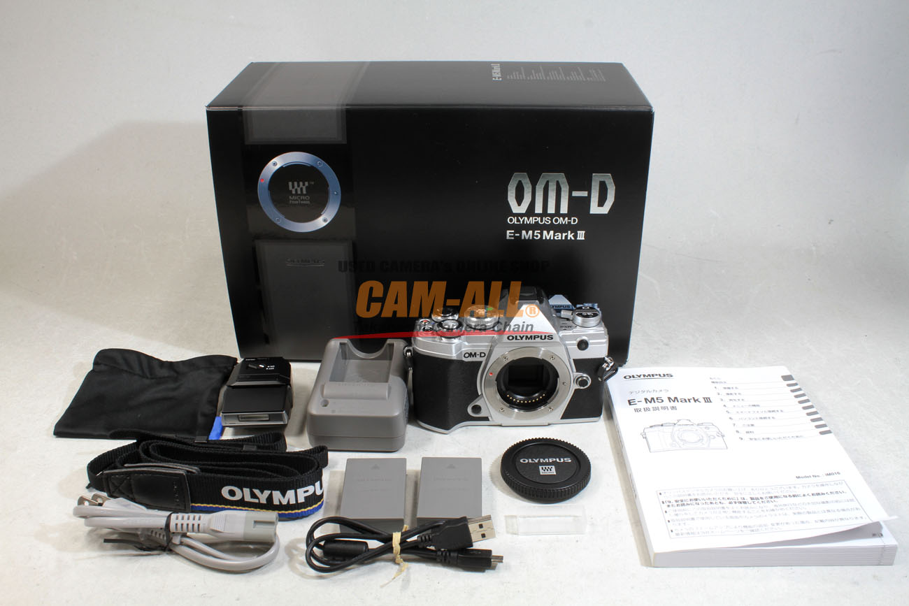 OM-D E-M5 MarkIII シルバーボディ