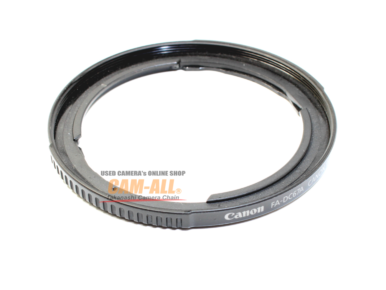 【中古】「非常に良い」Canon フィルターアダプターFA-DC67A 中古 キヤノン フィルターアダプターFA-DC67A
