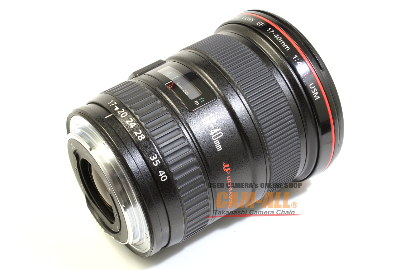 中古 キヤノン EF17-40mm F4L USM