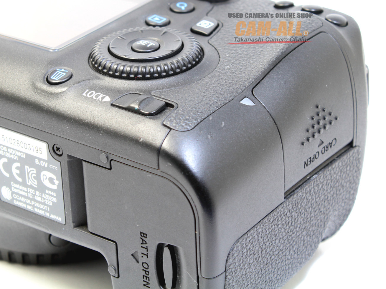中古 キヤノン EOS-6Dボディ