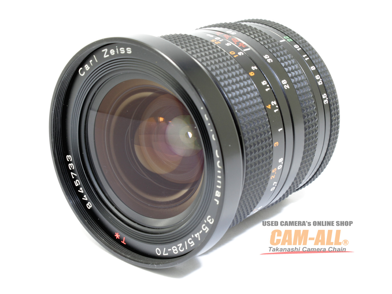 中古 コンタックス バリオ・ゾナー28-70mm F3.5-4.5 MM J