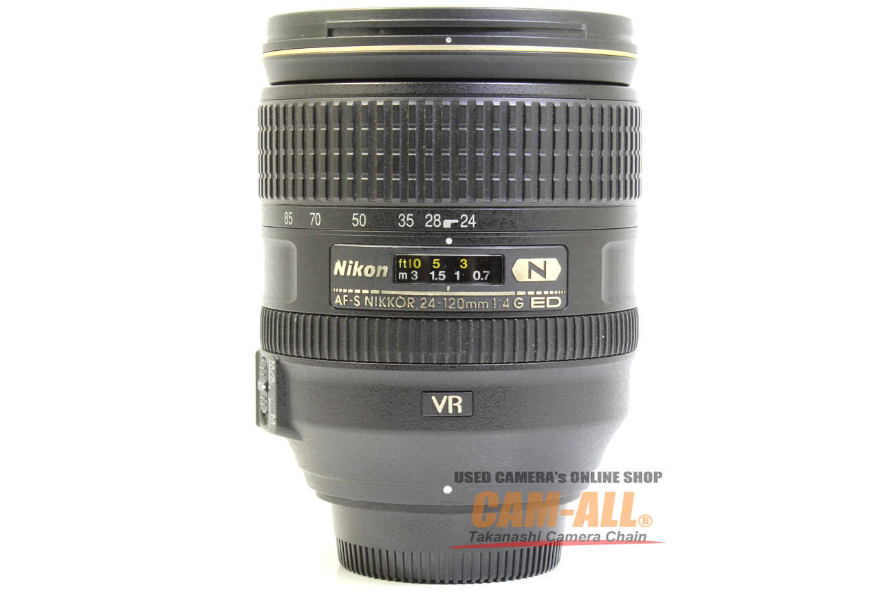中古 ニコン AF-S 24-120mm F4G ED VR Fマウントレンズ
