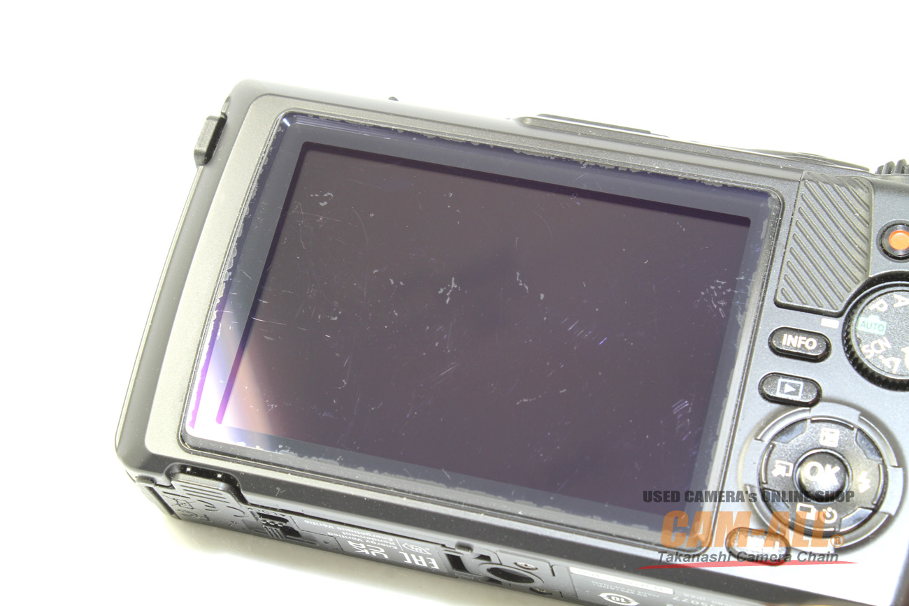 中古 OMシステム Tough TG-7ブラック コンパクトデジタルカメラ