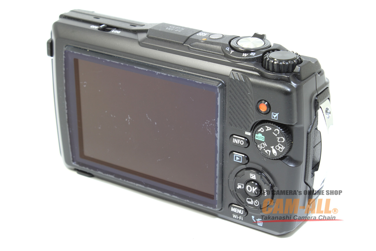 中古 OMシステム Tough TG-7ブラック コンパクトデジタルカメラ