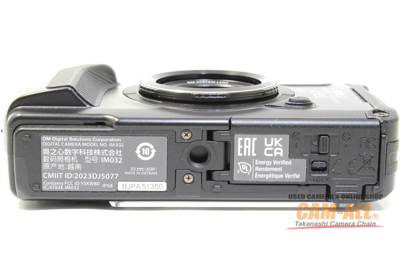 中古 OMシステム Tough TG-7ブラック コンパクトデジタルカメラ